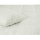 Набір ковдра з подушкою Руно - Warm Silver тепла біла полуторна 140x205+50x70 см 400 г/м2 (22622)