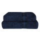 Рушник Parisa Home - D-100 (430 г/м2) темно-синій 70*140