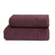 Рушник Parisa Home Jacquard Cotton - J-111 (500 г/м2) сливовий 70*140