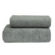 Рушник Parisa Home Flat Cotton - H-500 (500 г/м2) світло-сірий 50*90