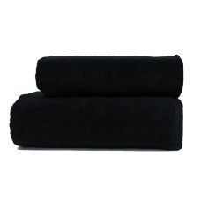 Рушник Parisa Home Flat Cotton - H-500 (500 г/м2) чорний 50*90