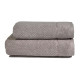 Рушник Parisa Home Jacquard Cotton - J-111 (500 г/м2) сірий 50*90