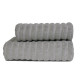 Рушник Parisa Home Line Cotton - D-122 (600 г/м2) світло-сірий 70*140