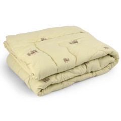Ковдра Руно - Sheep бежева вовняна 155x210 полуторна всесезонна 300 гр/м2 (21236)