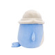 М'яка іграшка Squishmallows – Синій кит Самір у панамі (19 cm)