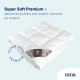 Ковдра IDEIA — Super Soft Premium перкаль всесезонна 155x210 полуторна (300 г/м2)