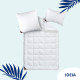 Ковдра IDEIA — Super Soft Premium перкаль полегшена 175x210 двоспальна (150 г/м2)