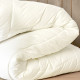 Ковдра IDEIA — Wool Premium вовняна тепла молочна 140x210 полуторна (400 г/м2)