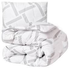 Набір ковдра з подушками IDEIA - Elegantly штучний пух 200x220 + 50x70 (2 шт) євро