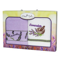 Набір рушників кухонних Gursan — 40*60 (2 шт.) Лаванда-05