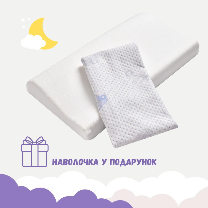 Подушка дитяча IDEIA 47*30*8(5) - Papaella Memory Foam ортопедична Подушка дитяча IDEIA 47*30*8(5) - Papaella Memory Foam ортопедична