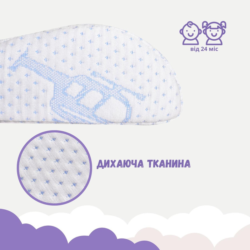 Подушка дитяча IDEIA 47*30*8(5) - Papaella Memory Foam ортопедична Подушка дитяча IDEIA 47*30*8(5) - Papaella Memory Foam ортопедична