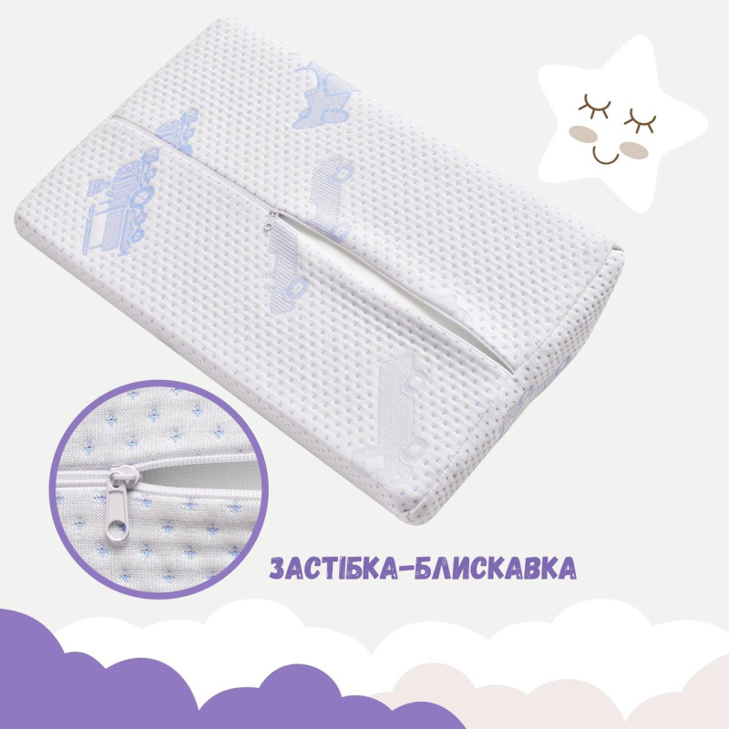 Подушка дитяча IDEIA 47*30*8(5) - Papaella Memory Foam ортопедична Подушка дитяча IDEIA 47*30*8(5) - Papaella Memory Foam ортопедична