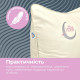 Подушка дитяча IDEIA Papaella 50x70 — Sweet Moon штучний пух молочна