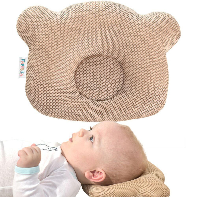 Подушка дитяча IDEIA Papaella 20x27x5 — Ведмедик ортопедична бежева Подушка дитяча IDEIA Papaella 20x27x5 — Ведмедик ортопедична бежева