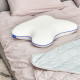 Подушка ортопедична IDEIA - Memory Foam 58х50х12 метелик з ефектом пам'яті та наволочкою на блискавці білий