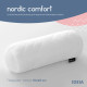 Подушка валик IDEIA 15х40 - Nordic Comfort з повітропроникною вставкою біла