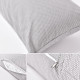 Подушка довга IDEIA 40x140 - Nordic Comfort Plus для сну та відпочинку з блискавкою та наволочкою сіра