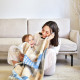 Плед дитячий бавовняний IDEIA Papaella Baby - 90x120 Кошеня блакитне