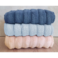Набір рушників Cestepe MicroCotton Delux Premium — Ezgi-3 50*90 (3 шт.)