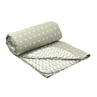 Ковдра Руно - Зигзаг бязь легка полуторна 140x205 см 160 гр/м2 (22091)