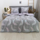 Постільна білизна Isleep Viluta ранфорс із простирадлом на гумці (160*200) - 22214 євро