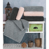 Набір рушників Cestepe MicroCotton Delux Premium - Voli-2 70*140 (3 шт)