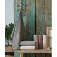 Набір рушників Cestepe Cotton Delux Жакард - Dosse 70*140 (6 шт.)