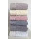 Набір рушників Cestepe Cotton Delux Жакард — Sehrazat 50*90 (6 шт.)
