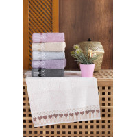 Набір рушників Cestepe VIP Cotton — Kalpi Inci 50*90 (6 шт.)