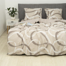 Постільна білизна Isleep Viluta ранфорс з простирадлом на гумці (160*200) — 24327 євро
