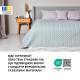 Покривало IDEIA - Warmis Sei Design двостороннє м'ята/св.сірий 220*240