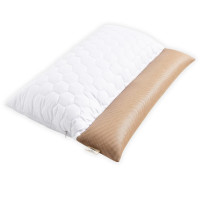 Подушка ортопедична IDEIA - Гречаний Комфорт 50х70 см з валиком для підтримки шиї та наволочкою Подушка ортопедична IDEIA - Гречаний Комфорт 50х70 см з валиком для підтримки шиї та наволочкою