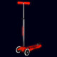 Самокат Micro серії Maxi Deluxe Glow LED – Червона аура