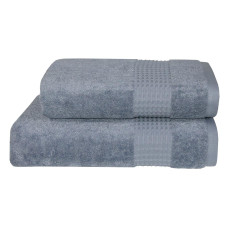 Рушник Parisa Home Terry Waffle - J-403 блакитно-сірий 50*90 (550 г/м2)