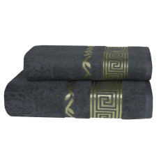 Рушник Parisa — J-022 Caesar темно-сірий 50*90 (430 г/м2)