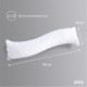 Подушка довга IDEIA 40x130 - S-Form з наволочкою для сну та відпочинку біла (08-73959)