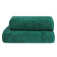 Рушник Parisa Home Flat Cotton - H-500 (500 г/м2) смарагдовий 50*90