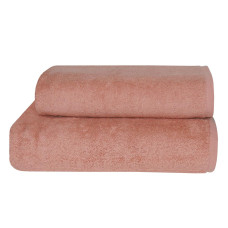 Рушник Parisa Home Flat Cotton - H-500 (500 г/м2) персиковий 70*140