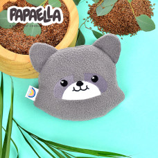 Подушка-грілка Обіймашка з насінням льону IDEIA Papaella 18x18 - Єнот