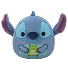 М'яка іграшка Squishmallows серії Disney - Стіч з жабкою (17 см)