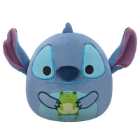 М'яка іграшка Squishmallows серії Disney - Стіч з жабкою (17 см)