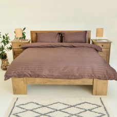 Постільна білизна Viluta Tiare сатин страйп - 77 полуторна