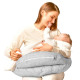 Подушка для годування IDEIA 60х70х16 - Диванчик котики сіра Подушка для годування IDEIA 60х70х16 - Диванчик котики сіра