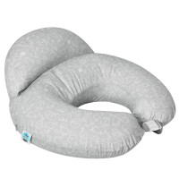 Подушка для годування IDEIA 60х70х16 - Диванчик котики сіра