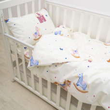 Дитяча постільна білизна для немовлят Viluta ранфорс - 25368