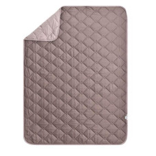 Покривало IDEIA - Дивандек для крісла, дивана двостороннє шоколад/беж 100х135