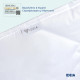 Набір ковдра з подушками IDEIA - Classic Готель білий 200x220 + 50x70 (2 шт) євро