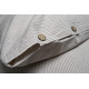 Постільна білизна Lotus Home Washed cotton - Pinstripe kahve-bej полуторний