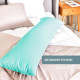 Подушка довга IDEIA 40x140 - Nordic Comfort Plus для сну та відпочинку з блискавкою та наволочкою М'ята